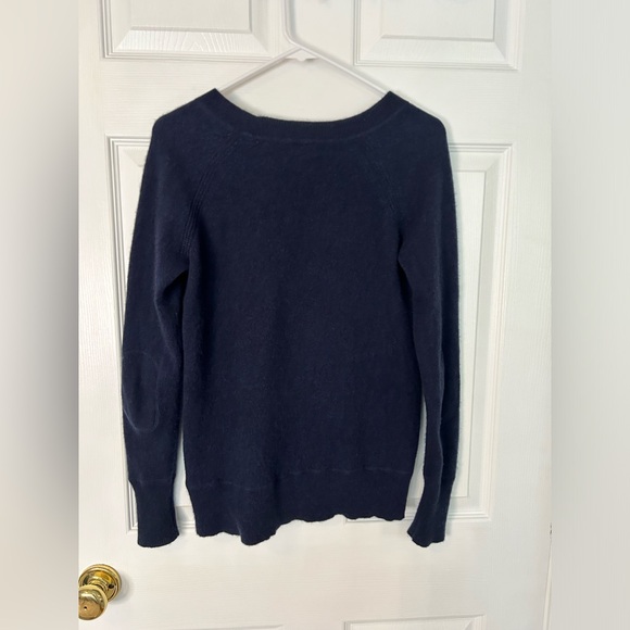 Halogen 100% cashmere blue crew neck sweater size small - Picture 5 of 9